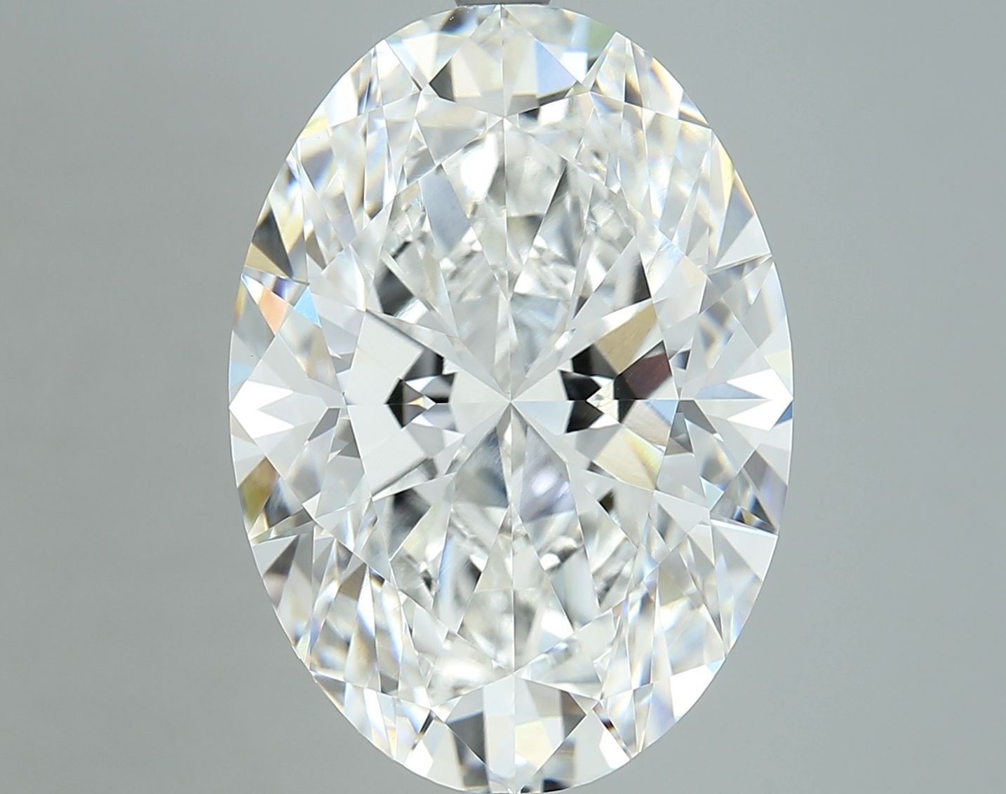9.05 ct. oval Lab Grown Diamond front image