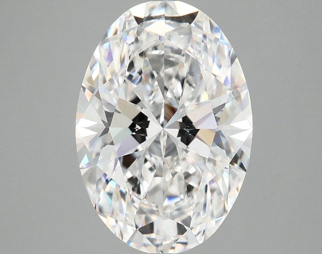 4.10 ct. oval Lab Grown Diamond front image