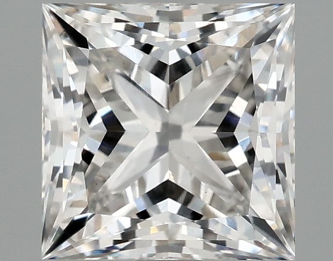 2.09 ct. princess Lab Grown Diamond front image