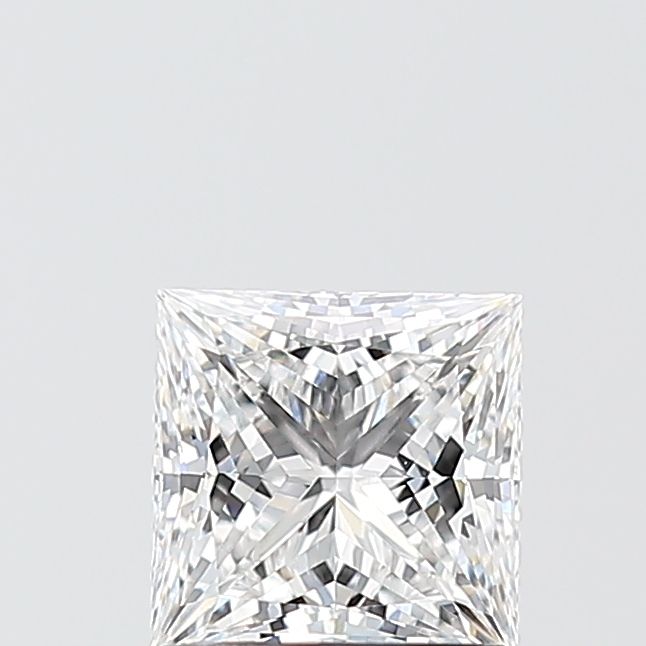 1 ct lab-grown Princess Diamond