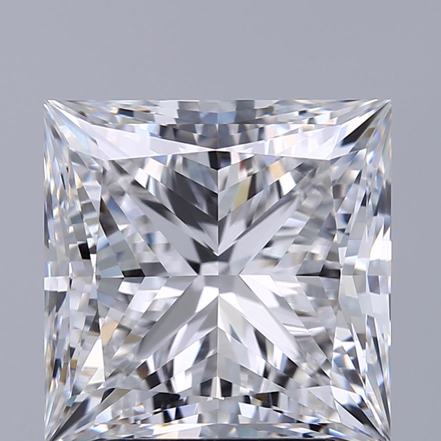 3.71 ct. princess Lab Grown Diamond front image