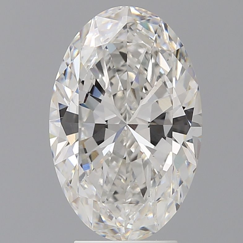 4.05 ct. oval Lab Grown Diamond front image