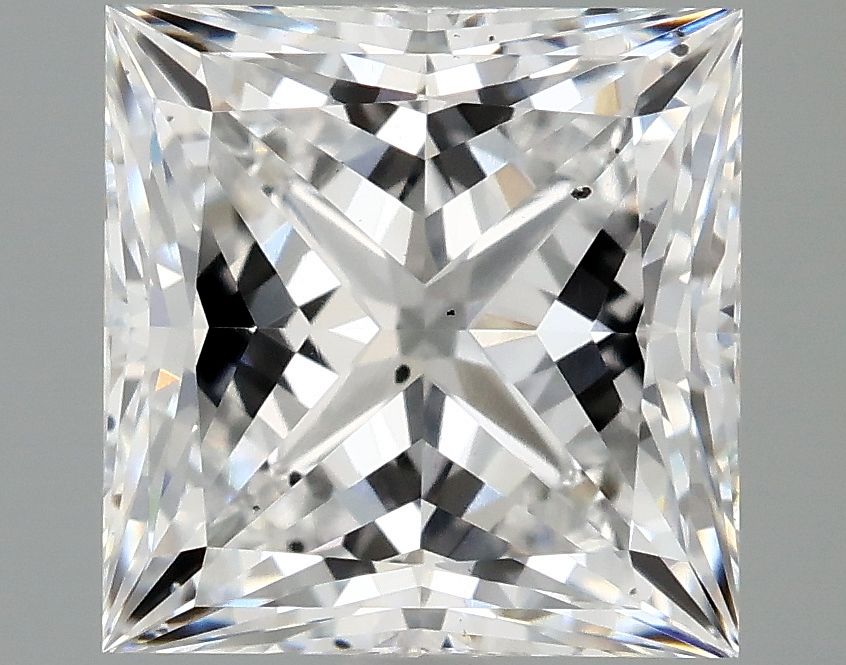 2.10 ct. princess Lab Grown Diamond front image