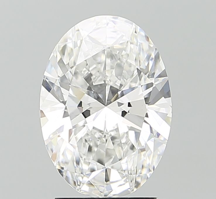 2.50 ct. oval Lab Grown Diamond front image