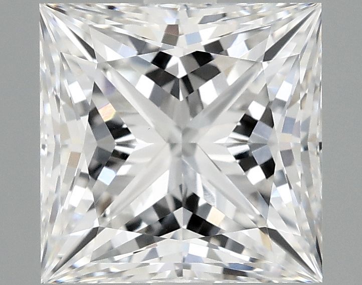 2.10 ct. princess Lab Grown Diamond front image