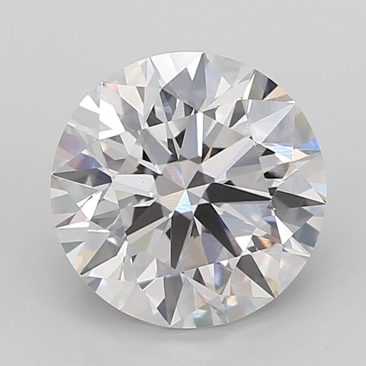 7.04 ct. round Lab Grown Diamond front image