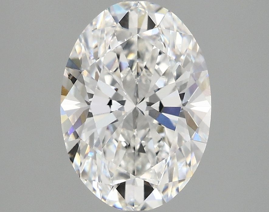 2.10 ct. oval Lab Grown Diamond front image