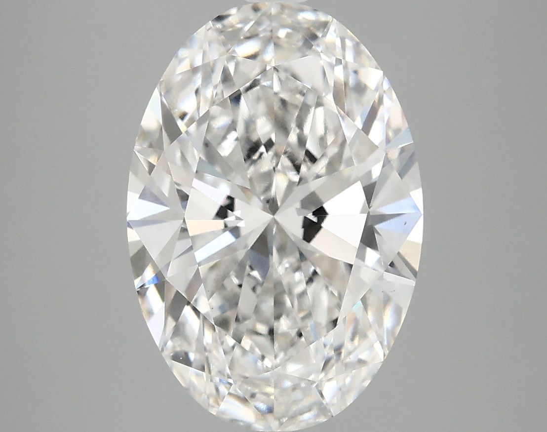 4.06 ct. oval Lab Grown Diamond front image