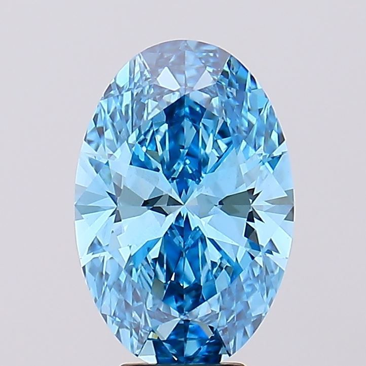 4.69 ct. oval Lab Grown Diamond front image