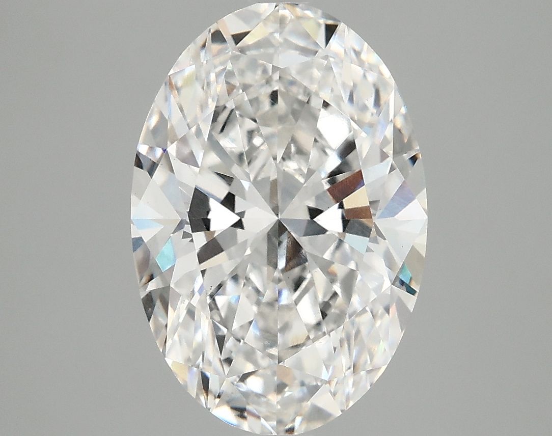 3.93 ct. oval Lab Grown Diamond front image