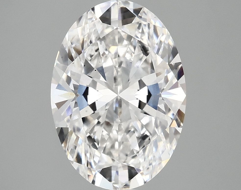 3.02 ct. oval Lab Grown Diamond front image