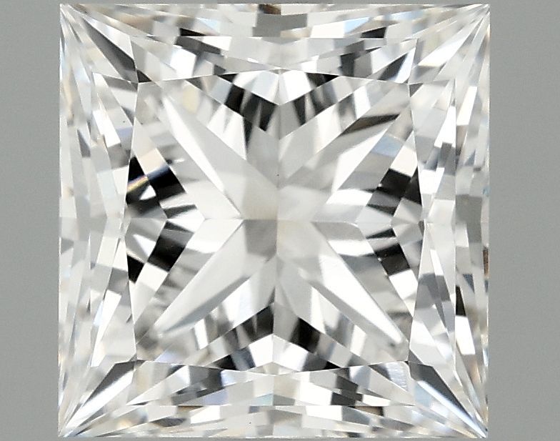 2.10 ct. princess Lab Grown Diamond front image