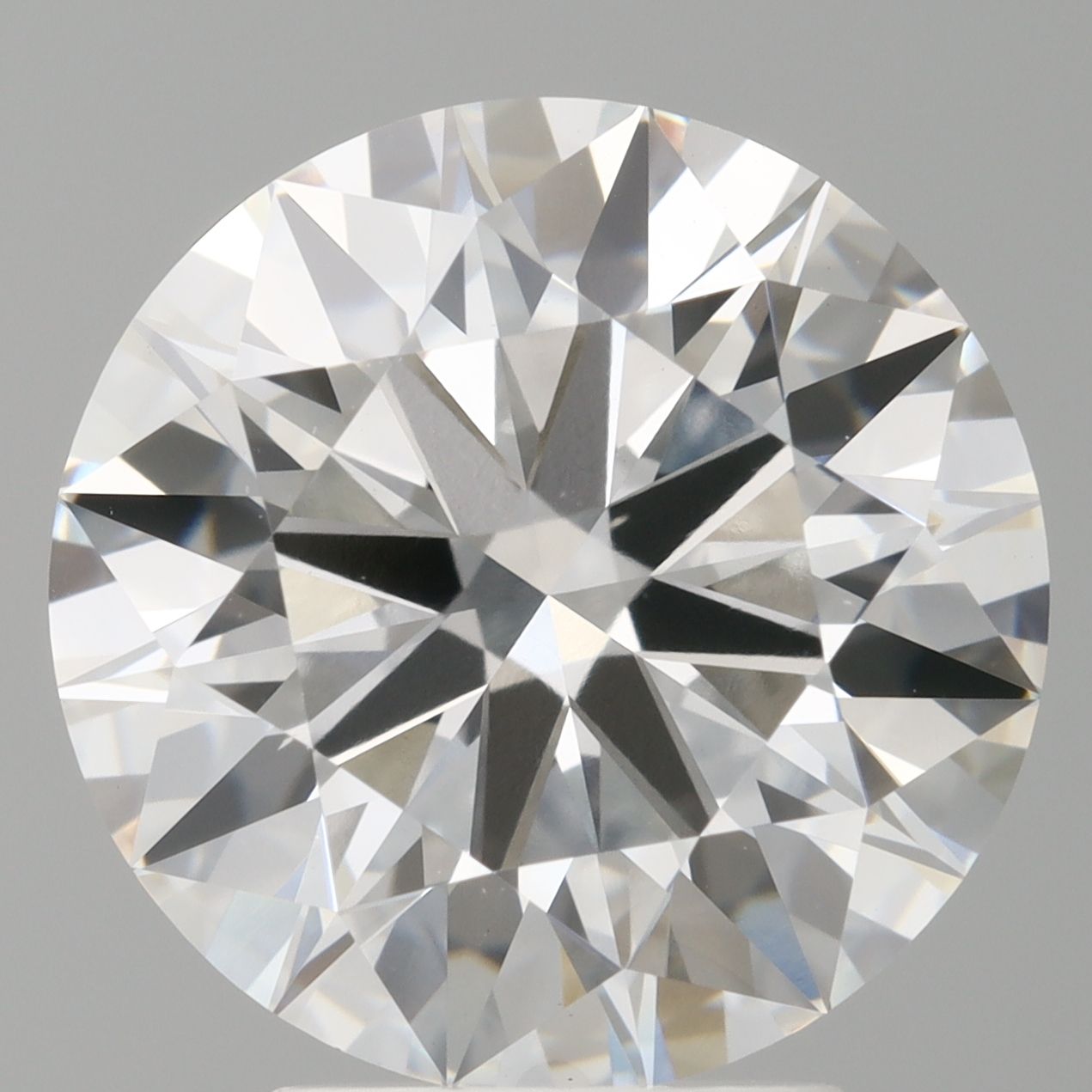 4.08 ct. round Lab Grown Diamond front image