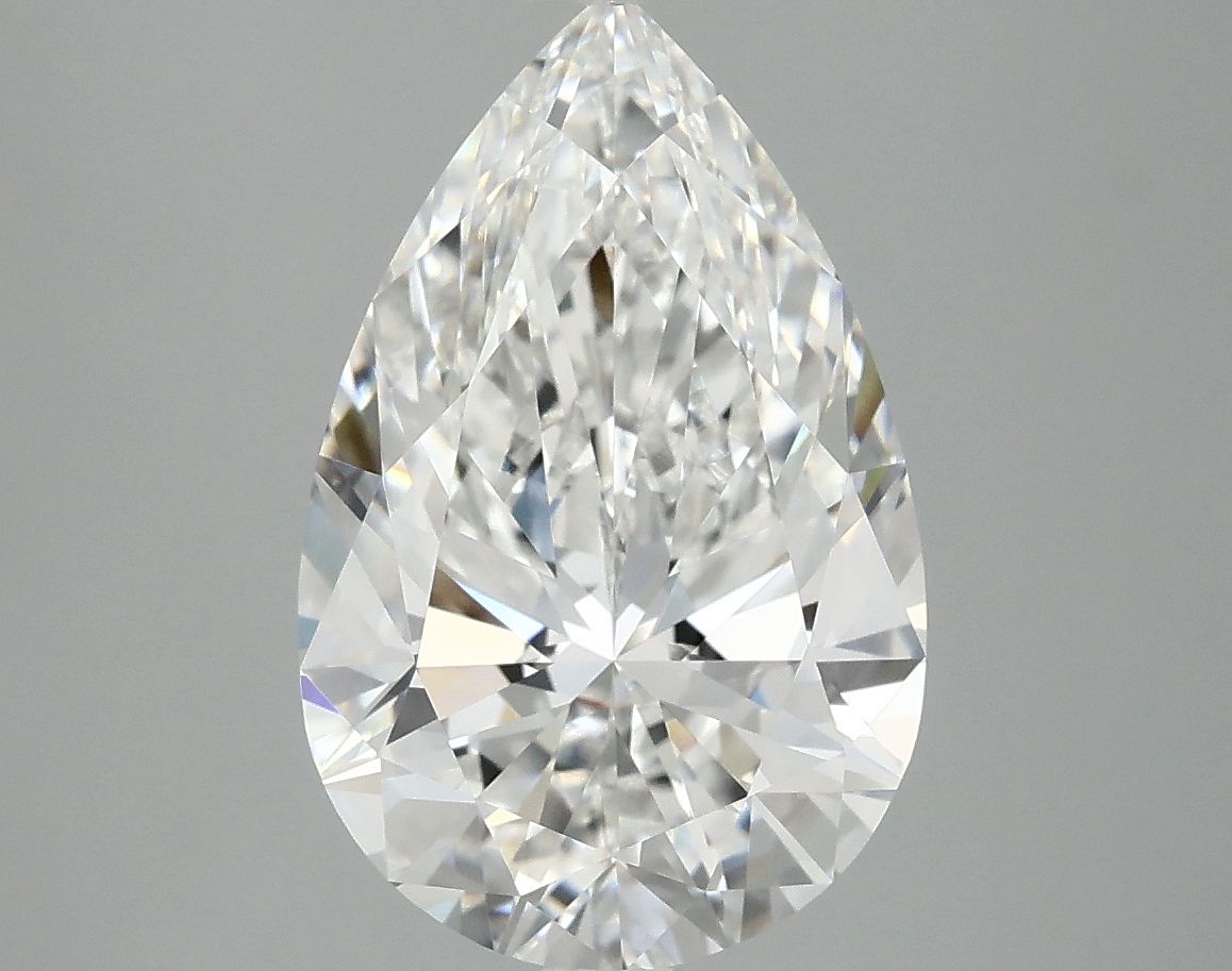 3.96 ct. pear Lab Grown Diamond front image