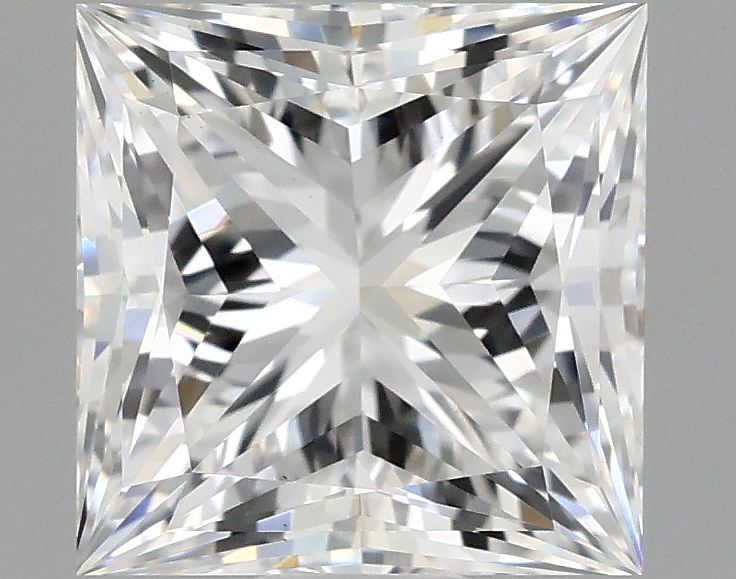 1.60 ct. princess Lab Grown Diamond front image
