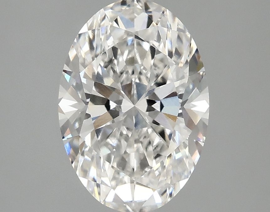 2.10 ct. oval Lab Grown Diamond front image