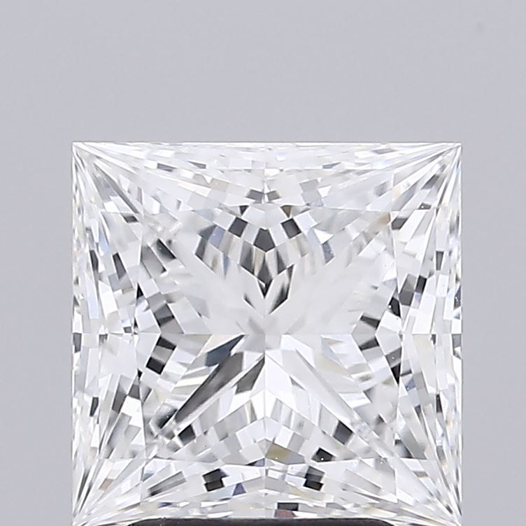 3.02 ct. princess Lab Grown Diamond front image