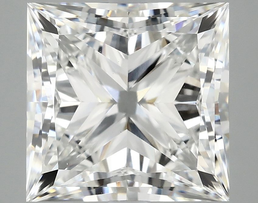 5.02 ct. princess Lab Grown Diamond front image