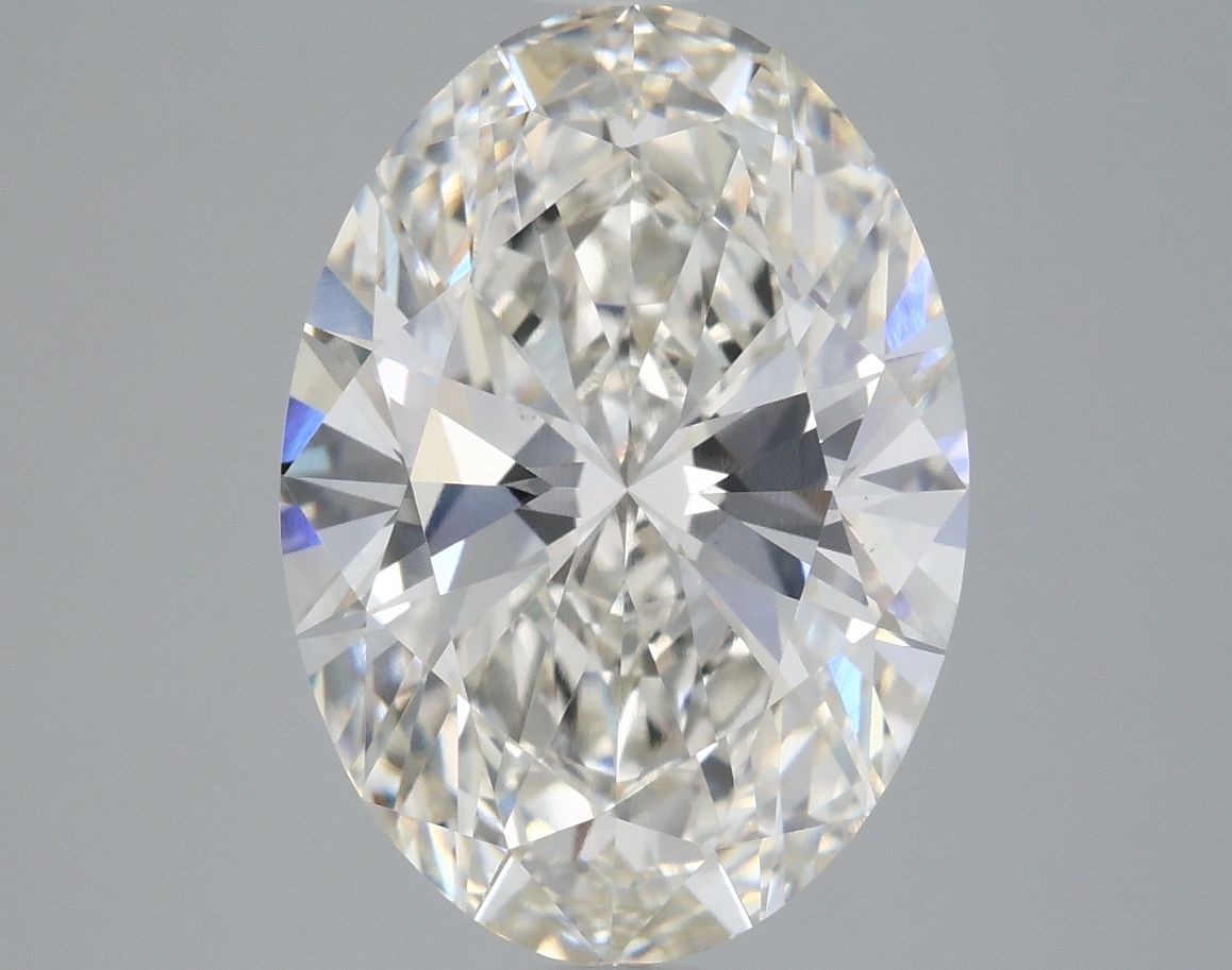 4.05 ct. oval Lab Grown Diamond front image