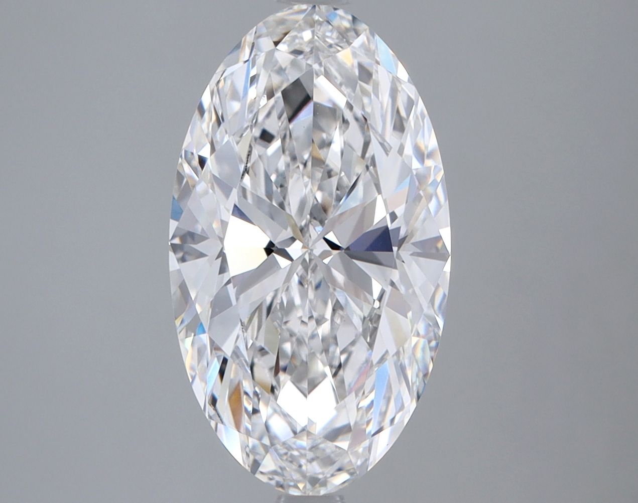 3.04 ct. oval Lab Grown Diamond front image