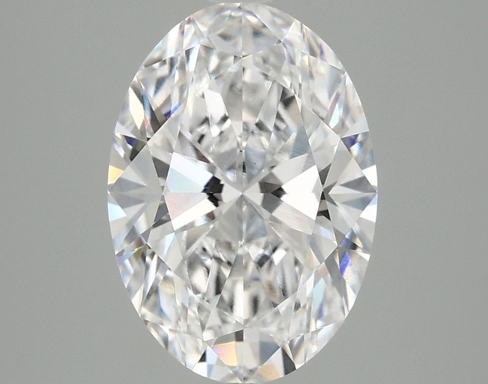 3.06 ct. oval Lab Grown Diamond front image