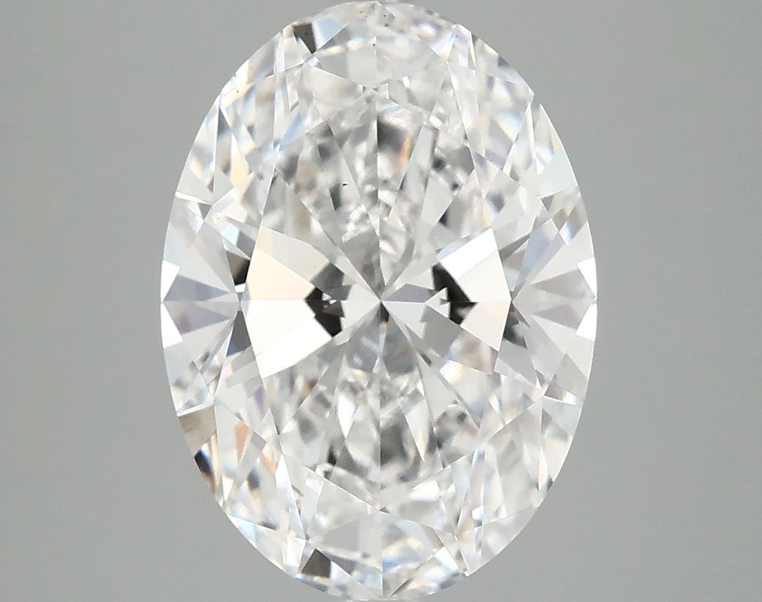 3.92 ct. oval Lab Grown Diamond front image