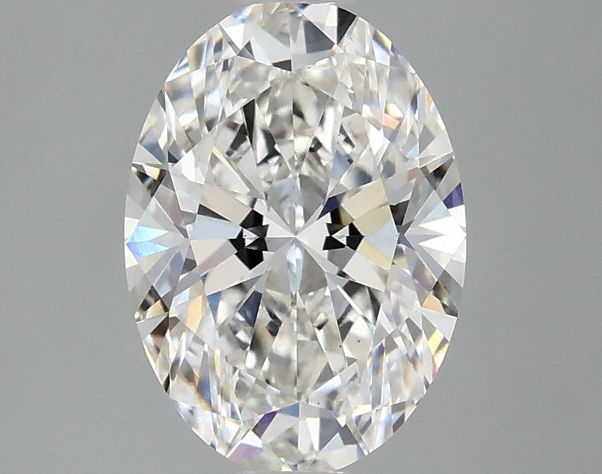 2.10 ct. oval Lab Grown Diamond front image