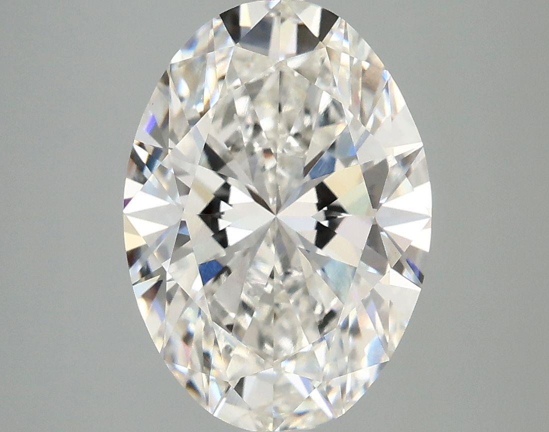 3.98 ct. oval Lab Grown Diamond front image