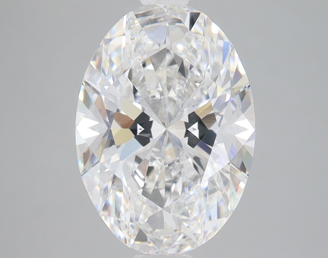 3.58 ct. oval Lab Grown Diamond front image