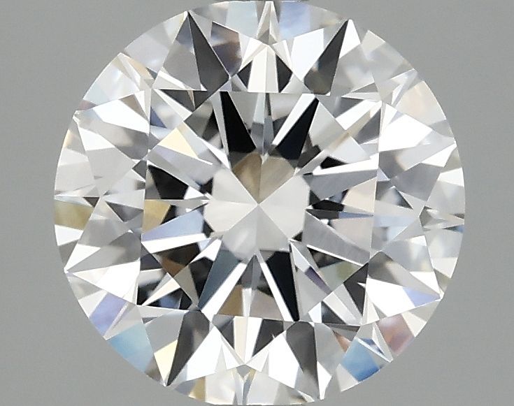 2.54 ct. round Lab Grown Diamond front image