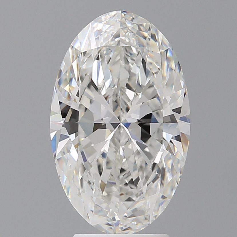 4.02 ct. oval Lab Grown Diamond front image