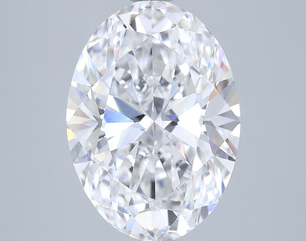3.57 ct. oval Lab Grown Diamond front image