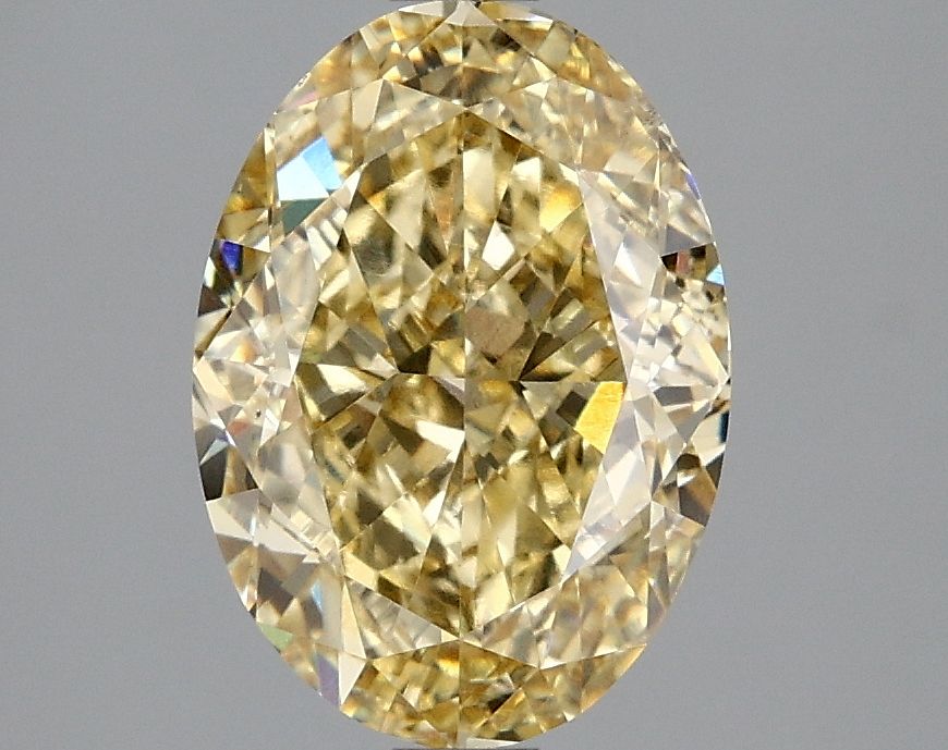 3.03 ct. oval Lab Grown Diamond front image