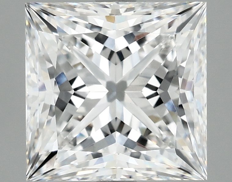 4.19 ct. princess Lab Grown Diamond front image