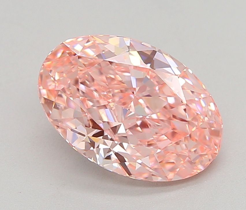 2.10 ct. oval Lab Grown Diamond front image