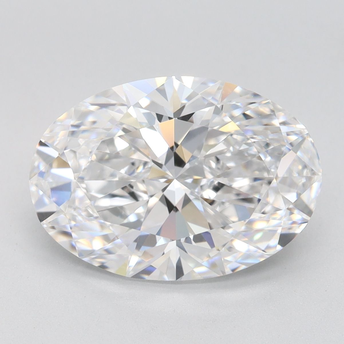 3.46 ct. oval Lab Grown Diamond front image