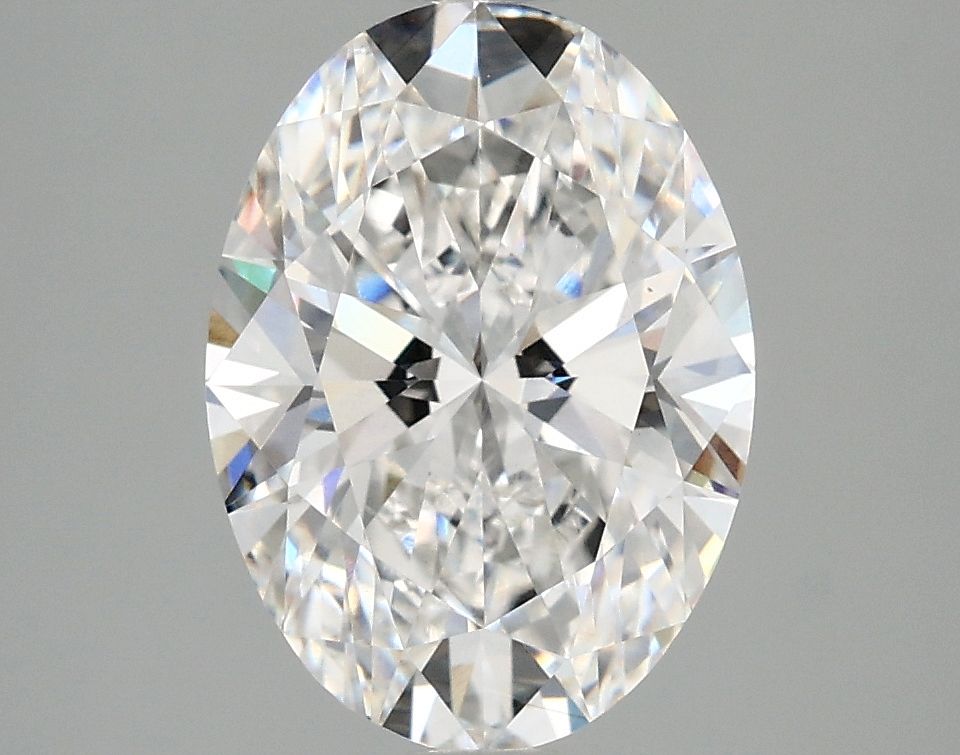 3.03 ct. oval Lab Grown Diamond front image