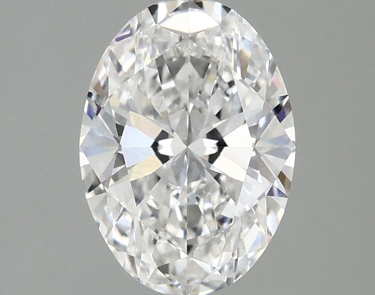 1.57 ct. oval Lab Grown Diamond front image