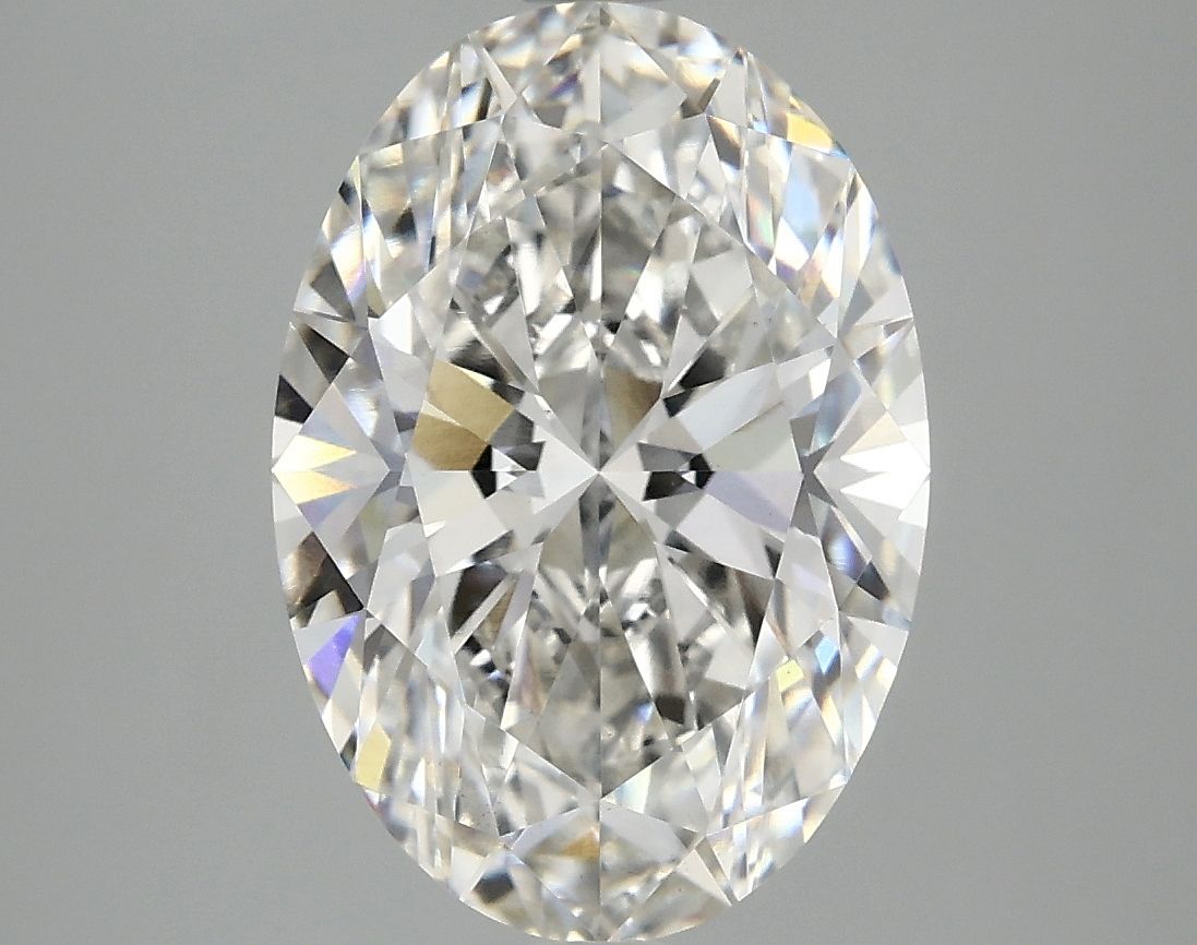 4.10 ct. oval Lab Grown Diamond front image