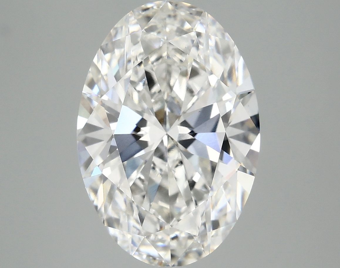 3.85 ct. oval Lab Grown Diamond front image