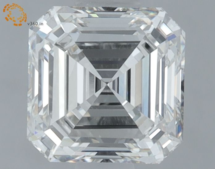 1.07 ct lab-grown Asscher Diamond