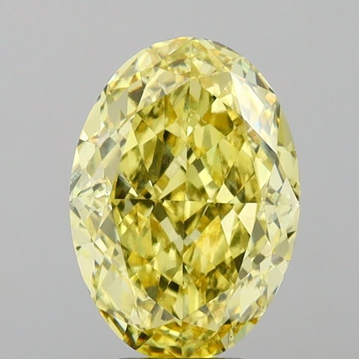 6.06 ct. oval Lab Grown Diamond front image