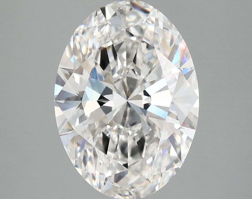 3.84 ct. oval Lab Grown Diamond front image