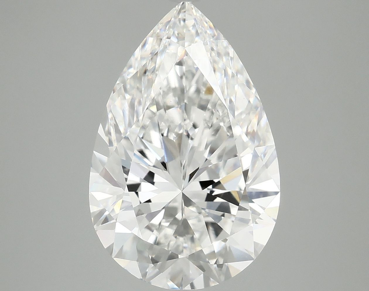 4.98 ct. pear Lab Grown Diamond front image