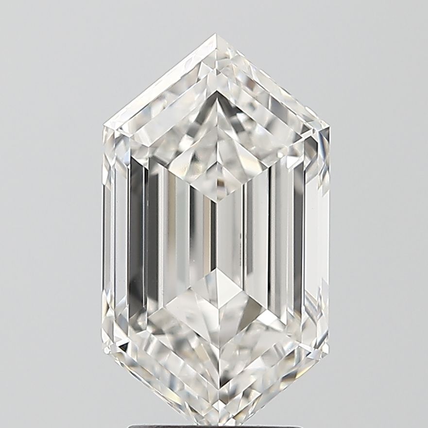 3.09 ct lab-grown Hexagonal Diamond