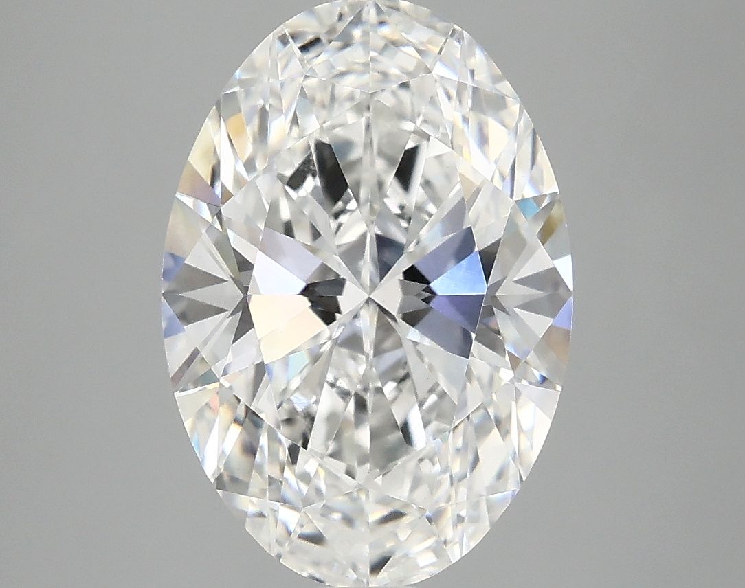 3.99 ct. oval Lab Grown Diamond front image
