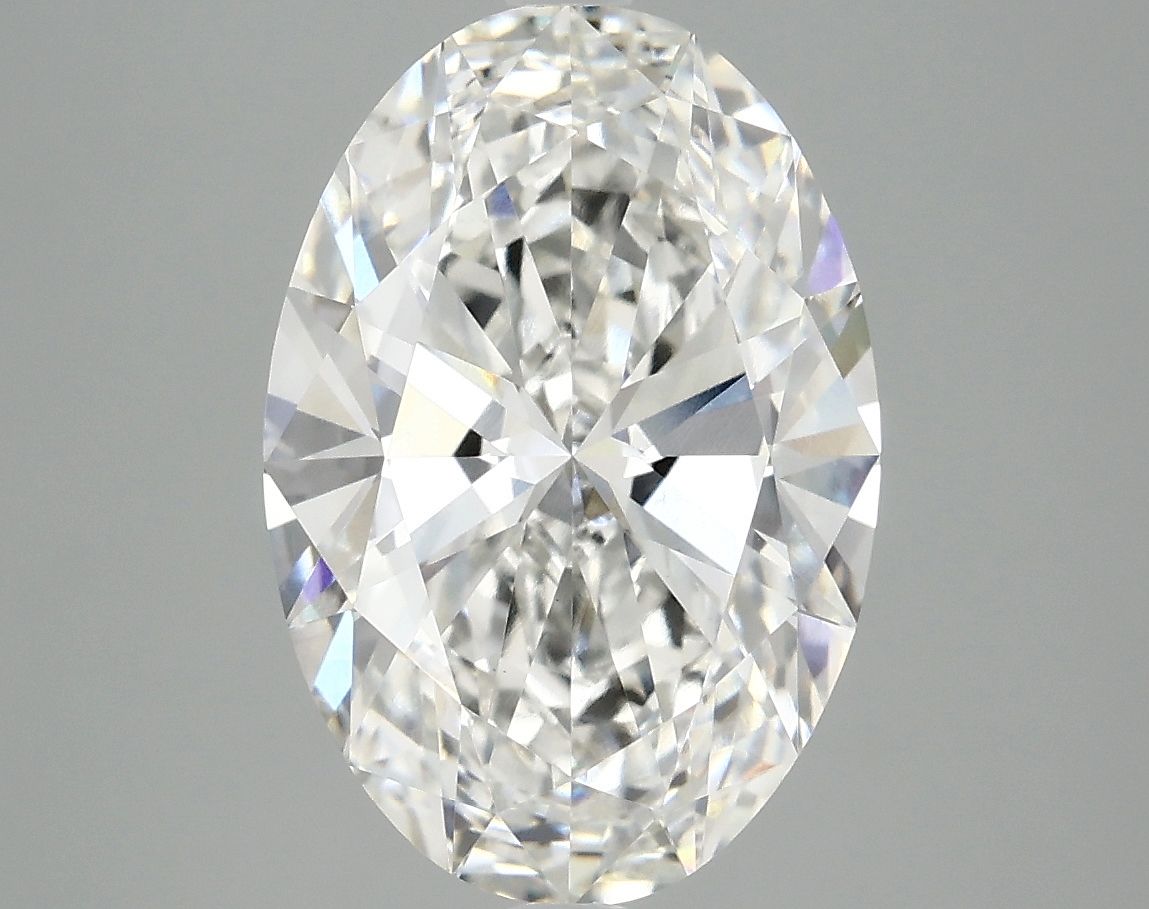 3.92 ct. oval Lab Grown Diamond front image