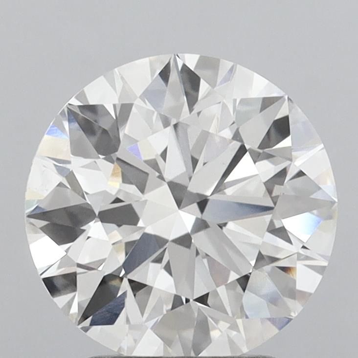 2.57 ct. round Lab Grown Diamond front image