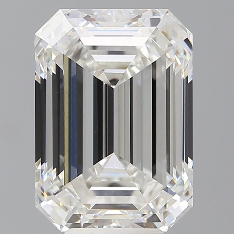 7.07 ct. emerald Lab Grown Diamond front image