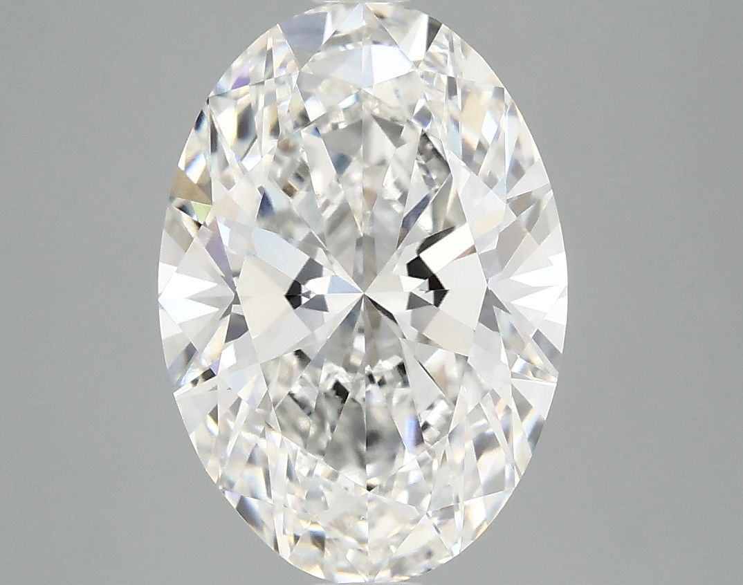 3.92 ct. oval Lab Grown Diamond front image